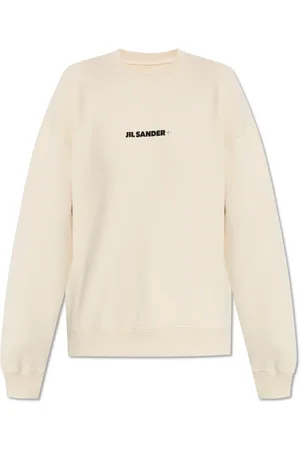 Jil Sander Sweatshirts & Hoodies, Dames, , S, Katoen, Sweatshirt met Logo