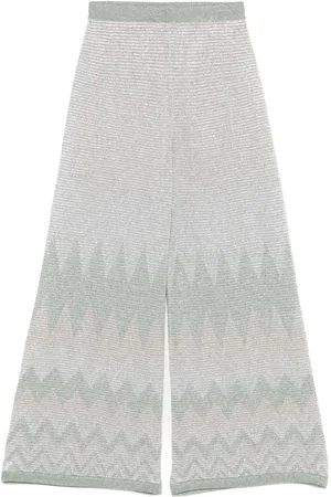 D.EXTERIOR Broeken, Dames, Groen, M, Polyester, Groene elegante broek damesmode