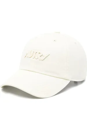 Autry Accessoires, Heren, Wit, ONE Size, Crème Baseball Geborduurde Unisex Pet