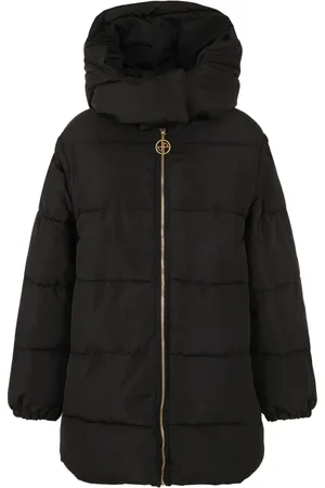 Patou Jassen, Dames, Zwart, M, Parka met afneembare mouwen