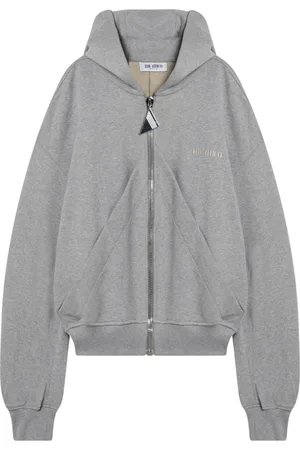 The Attico Sweatshirts & Hoodies, Dames, Grijs, S, Hoodie Drop 2