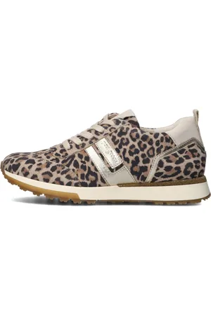 Paul Green Schoenen, Dames, Bruin, 37 1/2 EU, Katoen, Bruine Lage Sneakers Stijlvol Model