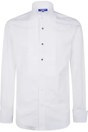 JUNYA WATANABE Overhemden, Heren, Wit, S, Casual Herenoverhemd