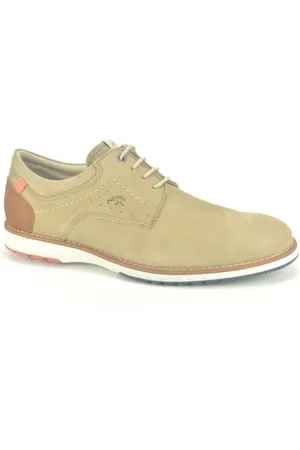 Fluchos Schoenen, Heren, , 45 EU, Taupe Nubuc Fijne Z Stijl