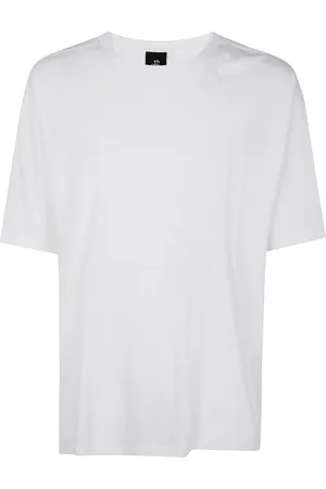 THOM KROM Tops, Heren, Wit, S, Stijlvolle heren T-shirt voor werk