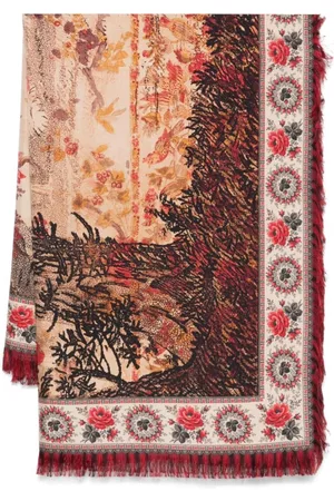 PIERRE-LOUIS MASCIA Accessoires, Dames, Veelkleurig, ONE Size, Elegante Zijden Sjaal