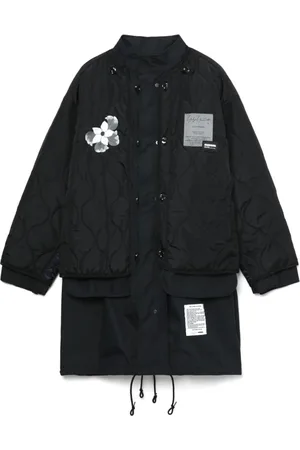 YOHJI YAMAMOTO Jassen, Heren, Zwart, L, Zwarte Herenjassen