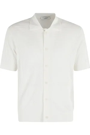 Paolo Pecora Truien, Heren, Wit, M, Stijlvolle Shirt