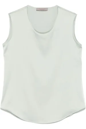 D.EXTERIOR Tops, Dames, Groen, M, Polyester, Groene Elegante Top voor Vrouwen