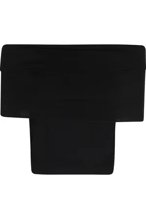 Roberto Collina Tops, Dames, Zwart, S, Casual Schoudertas