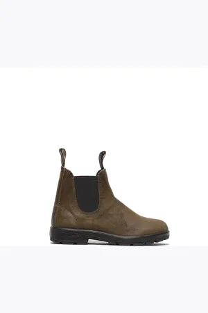 Blundstone Schoenen, Heren, Groen, 42 EU, Leer, Enkellaarsjes Verde Noos