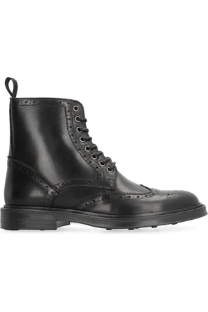 Bruno Magli Schoenen, Heren, Zwart, 45 EU, Leer, Klassieke Leren Veterschoenen