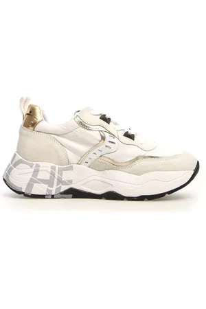 Voile blanche Schoenen, Dames, , 36 EU, Suède, Sneakers voor Vrouwen