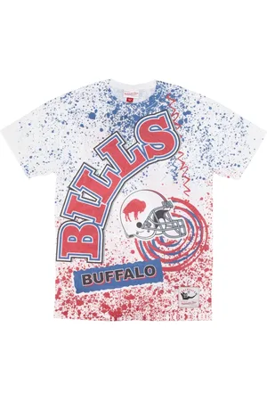 Mitchell & Ness Tops, Heren, Veelkleurig, L, Katoen, Buffalo Bills NFL Team Tee