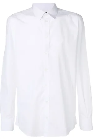 Dolce & Gabbana Overhemden, Heren, Wit, L, Formeel Overhemd
