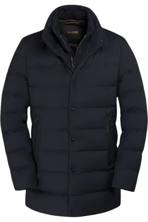 MOORER Jassen, Heren, Blauw, XL, Imel-Pum