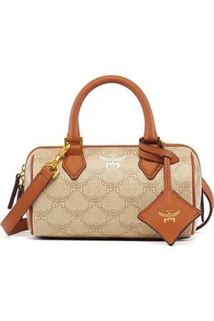 MCM Tassen, Dames, , ONE Size, Leer, Ella Boston in Lauretos