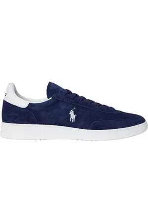 Ralph Lauren Schoenen, Heren, Blauw, 44 EU, Stijlvolle sneakers voor dagelijks gebruik