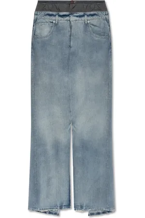 Maison Margiela Rokken, Dames, Blauw, XS, Denim, Denim Rok