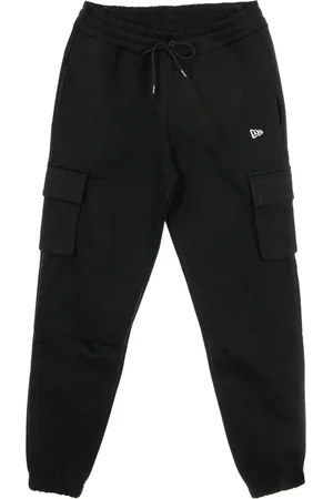 New Era Broeken, Heren, Zwart, L, Katoen, Zwarte Utility Cargo Jogger Trainingsbroeken