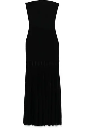 Michael Kors Kleedjes, Dames, Zwart, M, Nylon, Zwarte Elegante Jurk voor Vrouwen