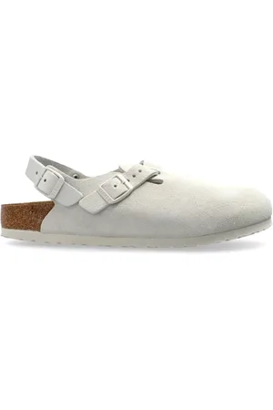 Birkenstock Schoenen, Dames, Grijs, 42 EU, Suède, Tokio II Suède Schoenen