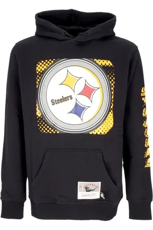 Mitchell & Ness Sweatshirts & Hoodies, Heren, Zwart, M, Katoen, Pittsburgh Steelers NFL Hoodie Zwart