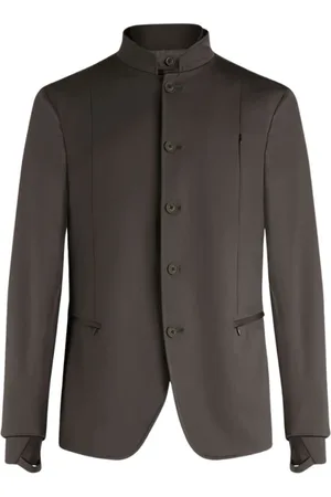 Boggi Milano Jassen, Heren, Grijs, M, Polyester, Giacca Bicycle Jacket