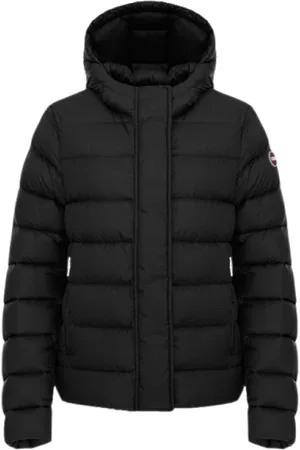 Colmar Jassen, Dames, Zwart, M, Dames donsjas met veren voering