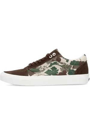 Vans Schoenen, Heren, Veelkleurig, 46 EU, Suède, Camo Lage Top Sneakers Mitchell