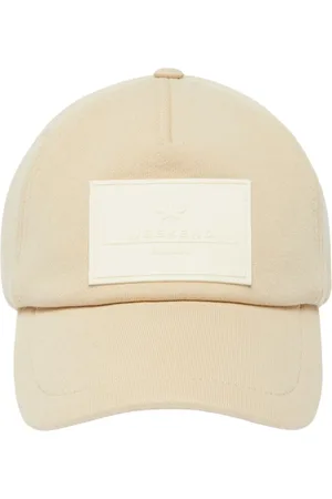 Max Mara Accessoires, Dames, , ONE Size, Katoen, Stijlvolle katoenen pet met logo