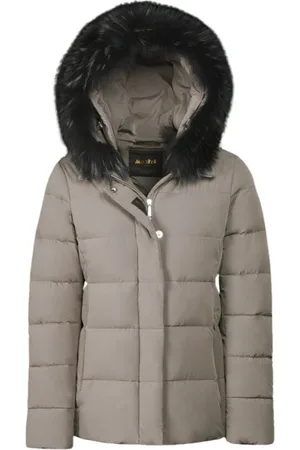 MOORER Jassen, Dames, Bruin, XS, Kilie-Fur-Kn