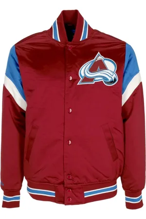 Mitchell & Ness Jassen, Heren, Rood, S, Polyester, Colorado Avalanche Bomberjack