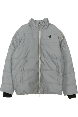 Sergio Tacchini Jassen, Heren, Grijs, L, Dhule Heren Zilveren Jas Zilver/zwart