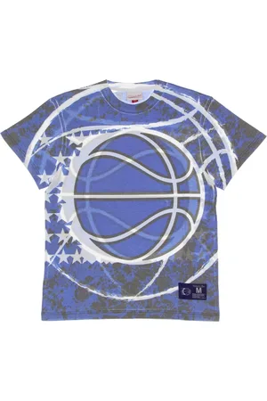 Mitchell & Ness Tops, Heren, Veelkleurig, L, Katoen, Orlando Magic NBA Tee Hardwood Classics
