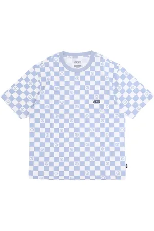 Vans Tops, Dames, Blauw, L, Katoen, Vrede Zak T-Shirt Ashley Blauw