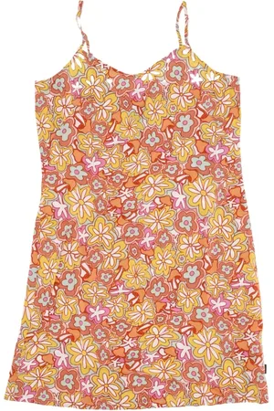 Vans Tops, Dames, Veelkleurig, XS, Bloemen Cami Jurk Zon Gebakken