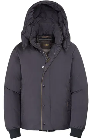 MOORER Jassen, Heren, Blauw, L, Polyester, Alman-Wp