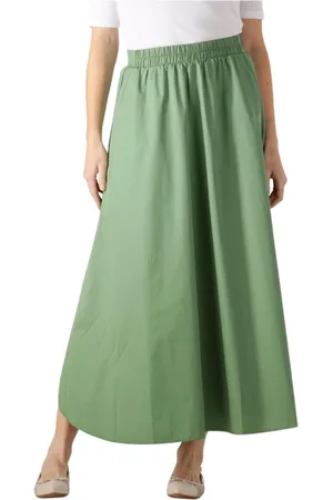 Devotion Twins Rokken, Dames, Groen, M, Groene Eutopia Midi Rok