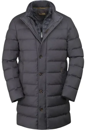 MOORER Jassen, Heren, Grijs, 2Xl, Alfieri-Pum