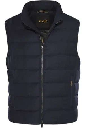 MOORER Jassen, Heren, Blauw, 2Xl, Wol, Oliver-L