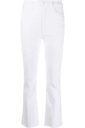 Mother Jeans, Dames, Wit, W27, Witte Dames Jeans