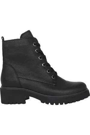 Waldläufer Schoenen, Dames, Zwart, 39 EU, Warmgevoerde Comfort Enkellaars - Zwart