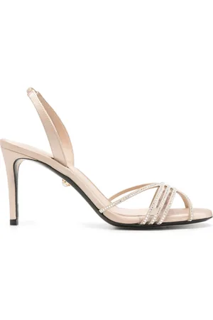 Alevì Milano Schoenen, Dames, , 39 EU, Leer, Leren Stiletto Sandalen