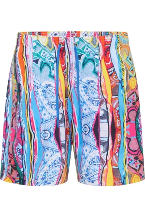 Carlo Colucci Badkleding, Heren, Veelkleurig, 3Xl, Sportieve Zwemshorts - Fusion Eiberger