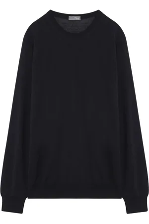 DRUMOHR Truien, Heren, Blauw, 2Xl, Ronde Hals Shirt