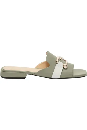 Furla Schoenen, Dames, Groen, 39 EU, Leer, Nuvola Sabot