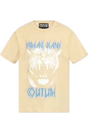 VERSACE Tops, Heren, , M, Katoen, Bedrukt T-shirt