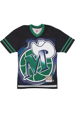 Mitchell & Ness Tops, Heren, Veelkleurig, XL, Polyester, NBA Big Face 7.0 Voetbaljas