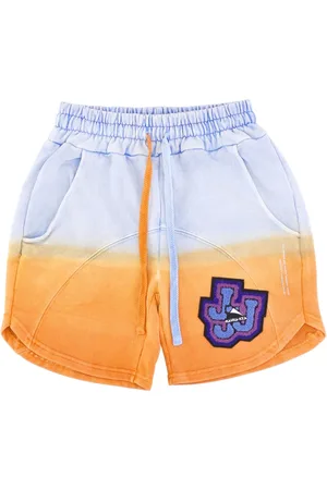 MAUNA KEA Korte broeken, Heren, Veelkleurig, L, Katoen, Triple J Cyan/Orange Shorts